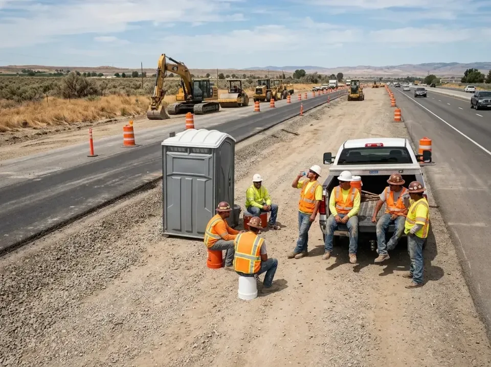 highway-road-construction-crew-007 — frequently asked questions, Porta Potty and Restroom Rentals in Bishopville, SC